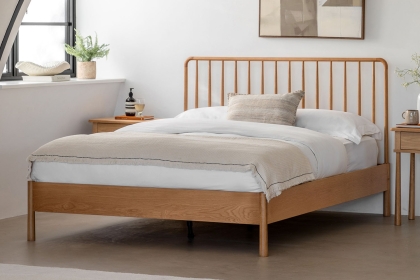 Gallery Direct Wycombe Oak Spindle Bed Frame Gallery Direct Wycombe Oak Spindle Bed Frame