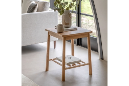 Gallery Direct Wycombe Oak Side Table Gallery Direct Wycombe Oak Side Table