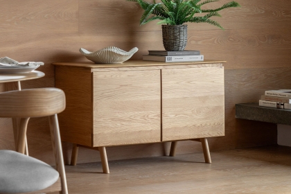Gallery Direct Madrid Sideboard in Oak Gallery Direct Madrid Sideboard in Oak