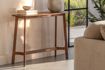 Gallery Direct Madrid Console Table in Walnut