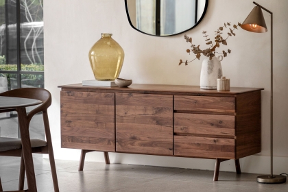 Gallery Direct Madrid Large Sideboard in Walnut