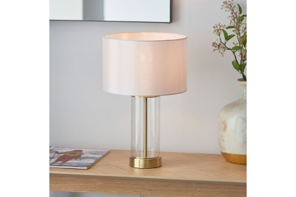 Gallery Direct Lessina Table Lamp Brass