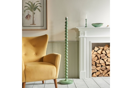 Gallery Direct Higgledy Floor Lamp Base Gloss Cotswold Green