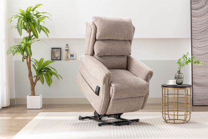 Luxembourg Fabric Riser Recliner Chair Luxembourg Fabric Riser Recliner Chair