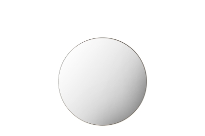 Gallery Direct Hayle Round Mirror Champagne 1000mm