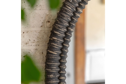 Gallery Direct Pimlico Arch Leaner Black Wash 770x1700mm