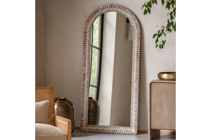 Gallery Direct Pimlico Arch Leaner White Wash 770x1700mm
