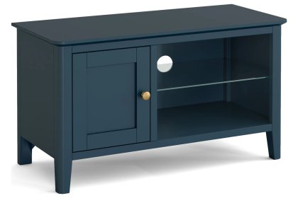Harrogate Painted Blue Small Tv Unit Harrogate Painted Blue Small Tv Unit