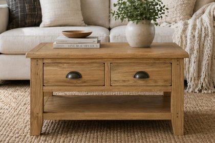 Burford Country Oak Small Coffee Table