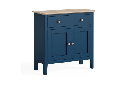 Marlow Oak Painted Navy Blue Small Sideboard