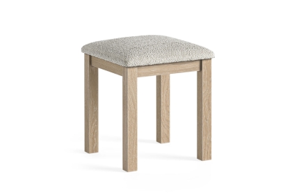 Modern Country Oak Dressing Table Stool