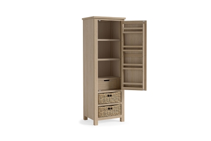 Modern Country Oak Larder Unit