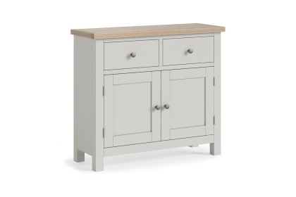 Modern Country Painted Oak Stone Grey Medium Sideboard