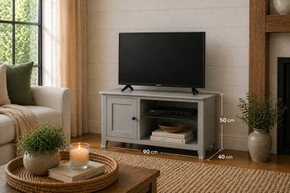 Stowe Painted Grey Small TV Unit