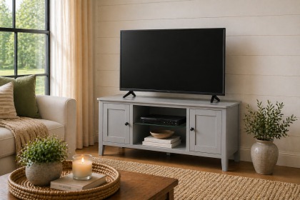 Stowe Painted Grey Large TV Unit