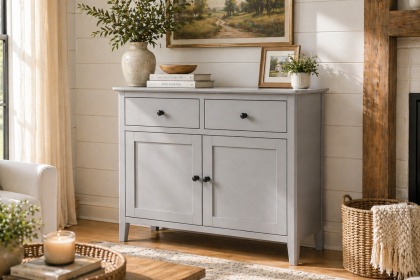 Stowe Painted Grey 2 Door Sideboard