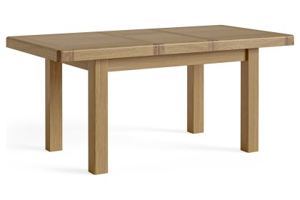 Normandy Chunky Country Oak Small Extending 140-185cm Dining Table