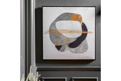 Gallery Direct Through the Dimensions II Framed Canvas 800x800mm