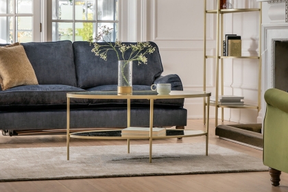 Gallery Direct Hudson Champagne Coffee Table