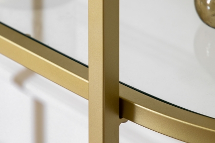 Gallery Direct Hudson Champagne Bookcase Display Unit Gallery Direct Hudson Champagne Bookcase Display Unit
