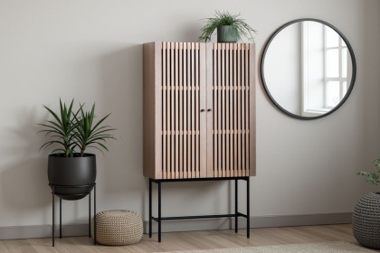 Gallery Direct Okayama Oak Cocktail Cabinet Gallery Direct Okayama Oak Cocktail Cabinet