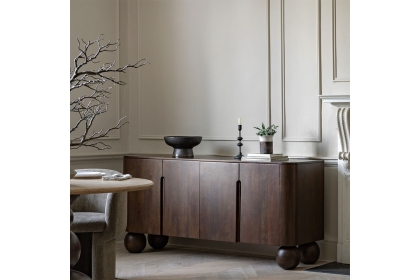 Gallery Direct Sculpt Mango Wood Large Sideboard