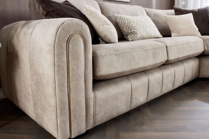 Glamour Plush Small 2 Seater Sofa