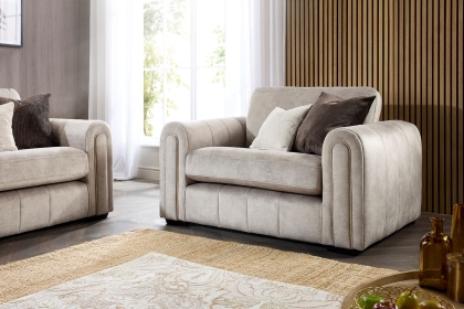 Glamour Plush Snuggler Love Chair