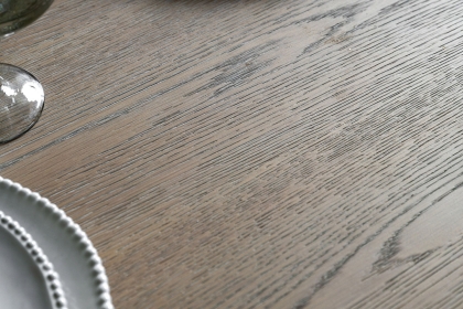 Gallery Direct Artisan Limewash Oak Extending Dining Table Set with 6 Chairs & Bench Gallery Direct Artisan Limewash Oak Extending Dining Table Set with 6 Chairs & Bench