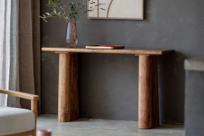 Gallery Direct Hoffman Mango Wood Console Table