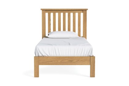 Salisbury Lite Oak Slatted Bed Frame