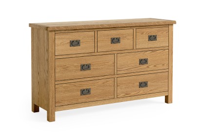 Salisbury Lite Oak 3 Over 4 Chest of Drawers