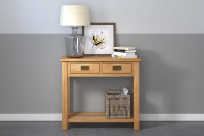 Salisbury Lite Oak Console Table Salisbury Lite Oak Console Table
