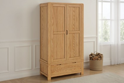Bergen Oak Gents Wardrobe Bergen Oak Gents Wardrobe