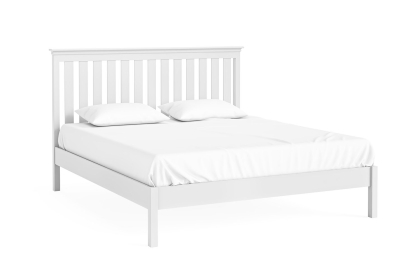 Bordeaux Painted White Bed Frame