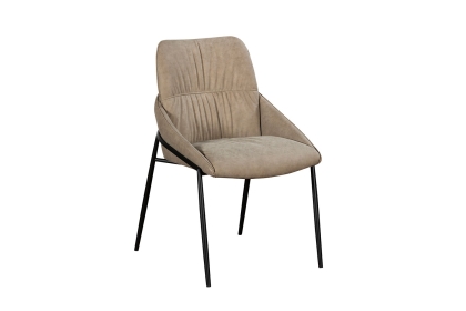 Jackson PU Leather Dining Chair in Taupe Jackson PU Leather Dining Chair in Taupe
