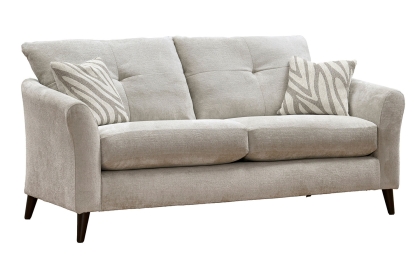Milly Fabric 3 Seater Sofa - Standard Back