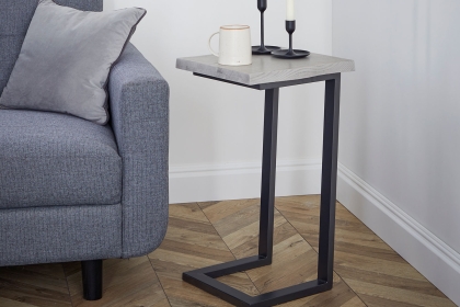 Brooklyn Grey Oak Side Table