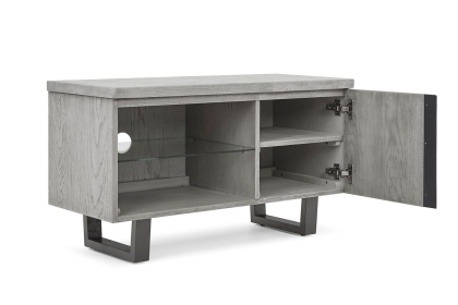 Brooklyn Grey Oak Small 90cm TV Media Unit