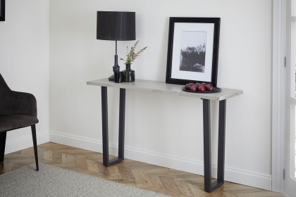 Brooklyn Grey Oak Console Table
