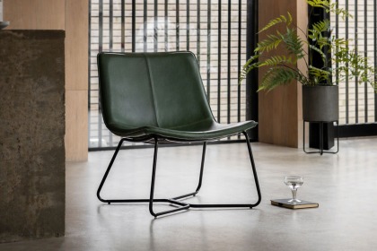 Gallery Direct Hawking Lounge Chair in Green Gallery Direct Hawking Lounge Chair in Green