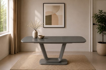 New Vida Living Lazzaro Small 120-160cm Extending Dining Table