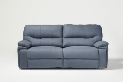 Quantum Cinematic 3 Seater Power Recliner Sofa with Headrest and iTable Arm
