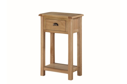 Kilmore Oak 1 Drawer Hall Console Table