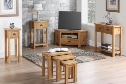 Kilmore Oak Corner TV Unit
