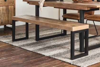 Nixon Reclaimed Wood 155cm Bench Nixon Reclaimed Wood 155cm Bench