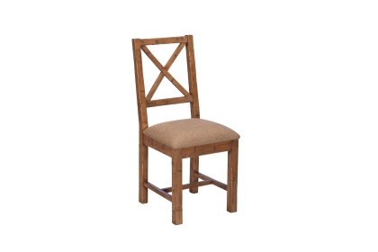 Nixon Reclaimed Wood Upholstered Dining Chair (Pair) Nixon Reclaimed Wood Upholstered Dining Chair (Pair)