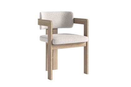 Portobello Oak Dining Armchair (Pair)