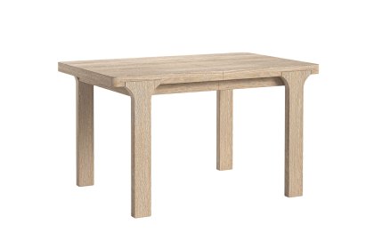 Portobello Oak 135-175cm Compact Extending Dining Table
