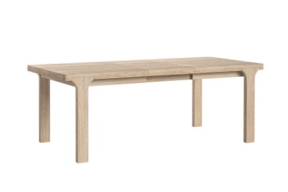Portobello Oak 165-215cm Large Extending Dining Table